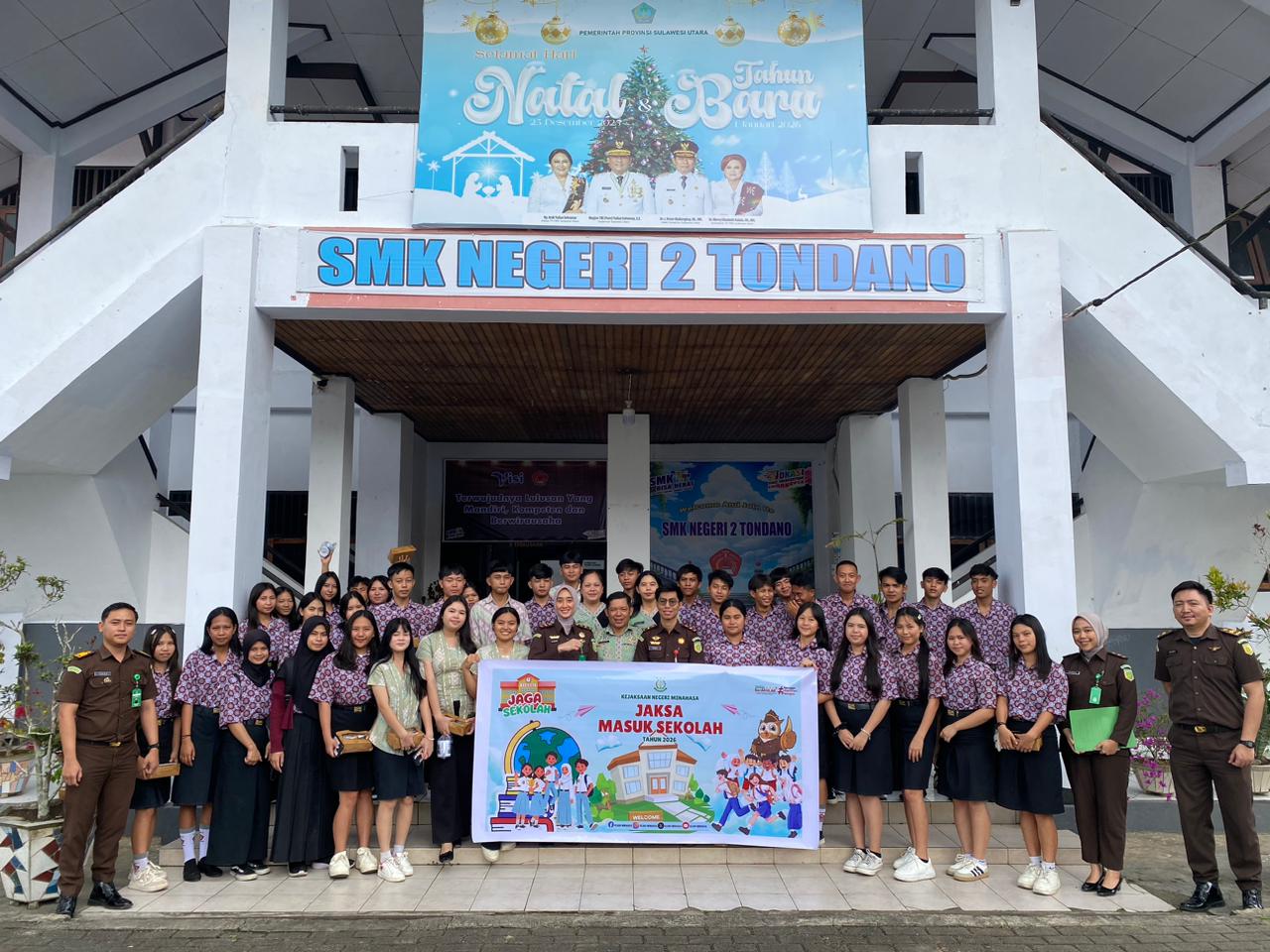 Kejari Minahasa Bekali Siswa SMK Negeri 2 Tondano Lewat Program Jaksa Masuk Sekolah